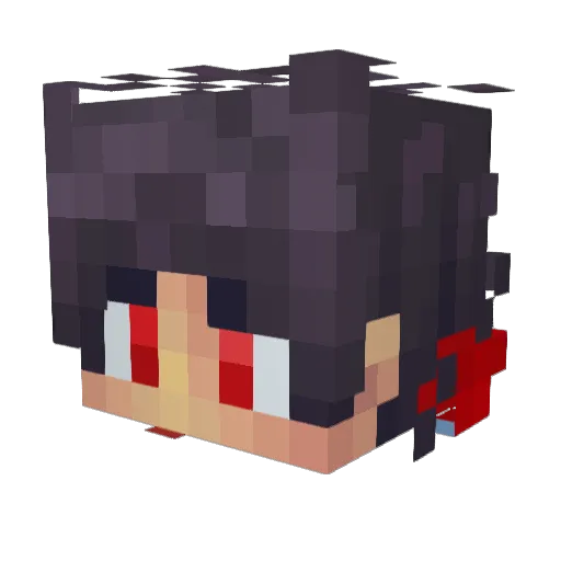 mtyrprg Minecraft avatar head, 3D render
