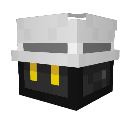 mu_held Minecraft avatar head, 3D render