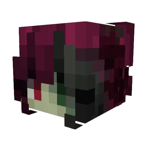 muddledmars Minecraft avatar head, 3D render