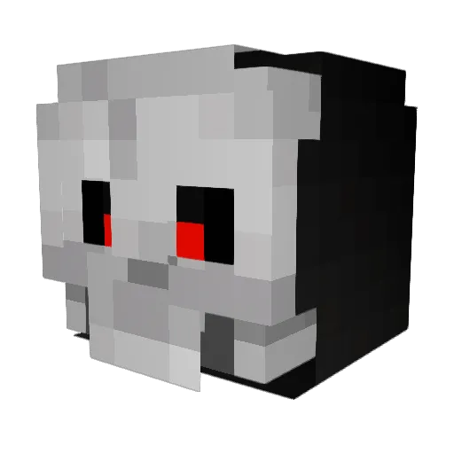 mudmaster45 Minecraft avatar head, 3D render