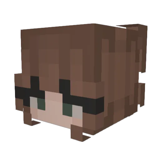 muetzi13 Minecraft avatar head, 3D render