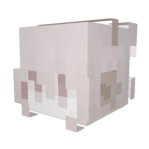 mufeng1881 Minecraft avatar head, 3D render