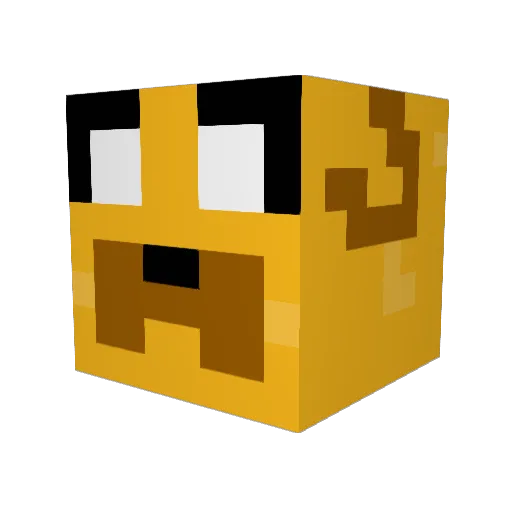 muffincakes123 Minecraft avatar head, 3D render