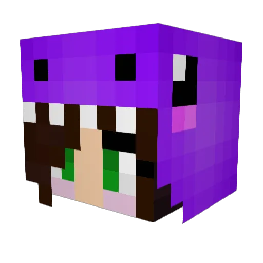 muffintop06 Minecraft avatar head, 3D render