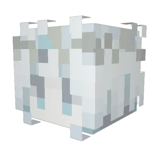 muguet007 Minecraft avatar head, 3D render