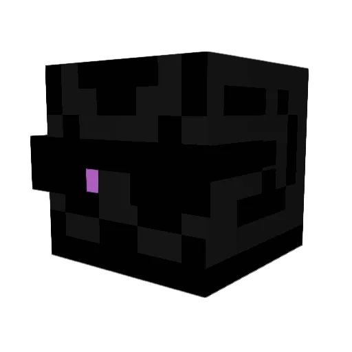 muils Minecraft avatar head, 3D render