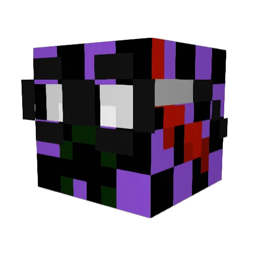 multibrine00 Minecraft avatar head, 3D render