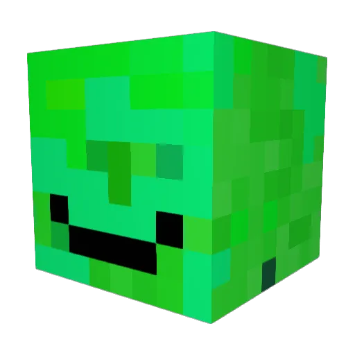 mumrikki Minecraft avatar head, 3D render