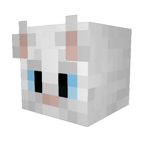 munbyeol Minecraft avatar head, 3D render