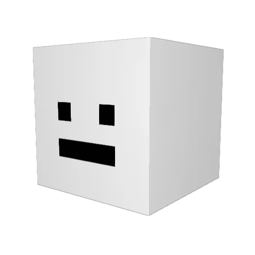 mungtaeng2 Minecraft avatar head, 3D render