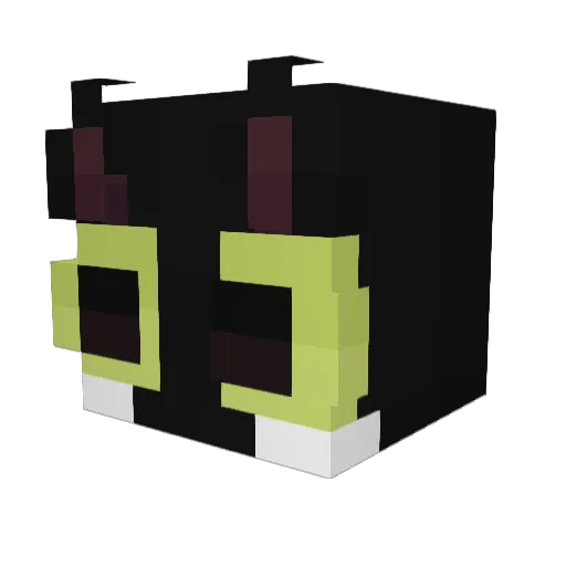 munji222 Minecraft avatar head, 3D render