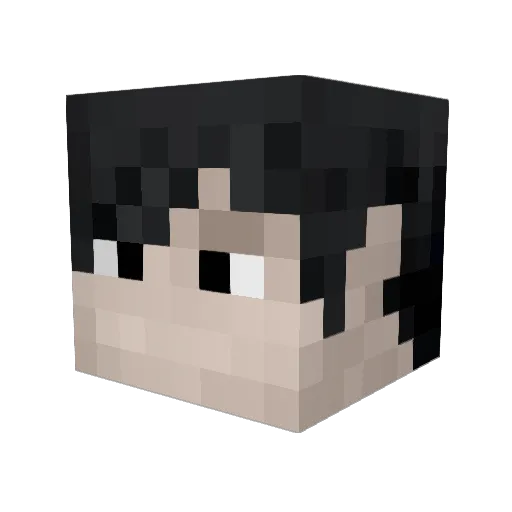 munky667 Minecraft avatar head, 3D render