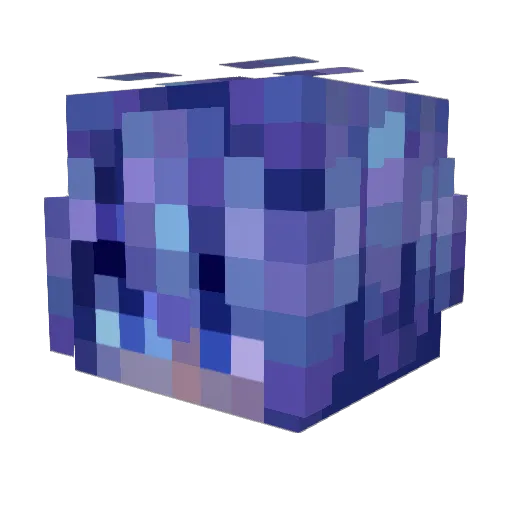 muoneka Minecraft avatar head, 3D render