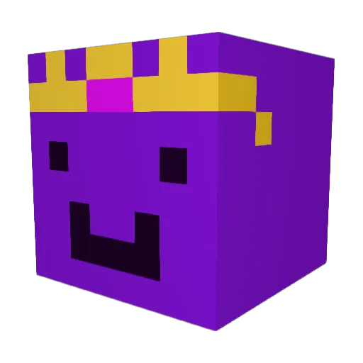 mur1s_ Minecraft avatar head, 3D render