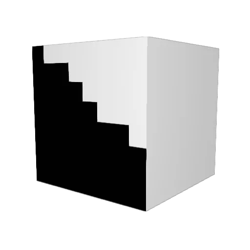 murder1234 Minecraft avatar head, 3D render