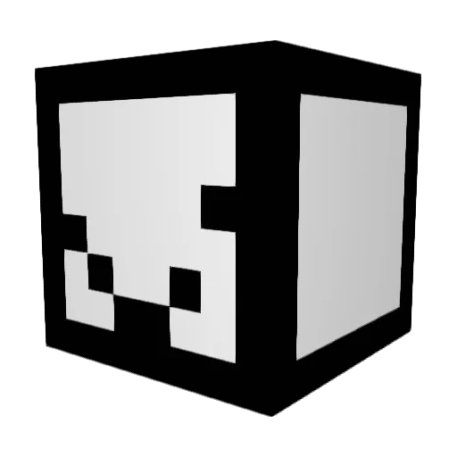 murderer1254 Minecraft avatar head, 3D render