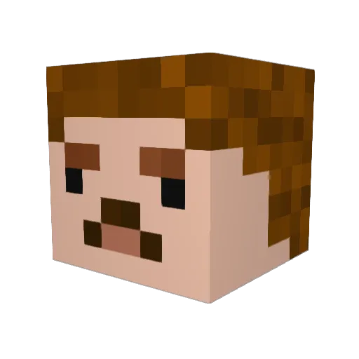 murderpanda4381 Minecraft avatar head, 3D render