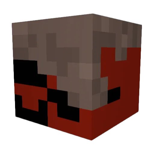 murderwithfrizo Minecraft avatar head, 3D render