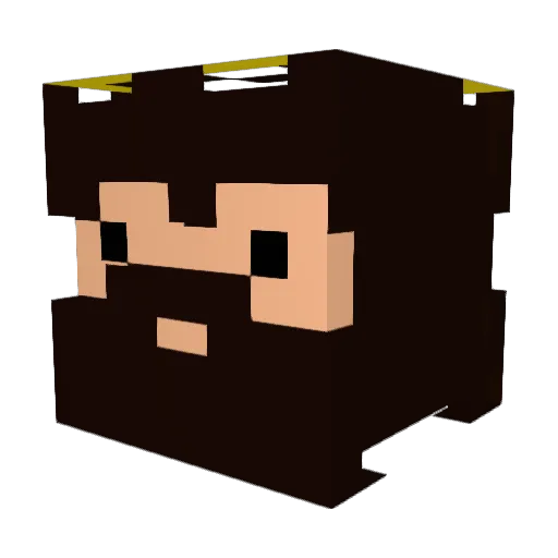 mures69 Minecraft avatar head, 3D render
