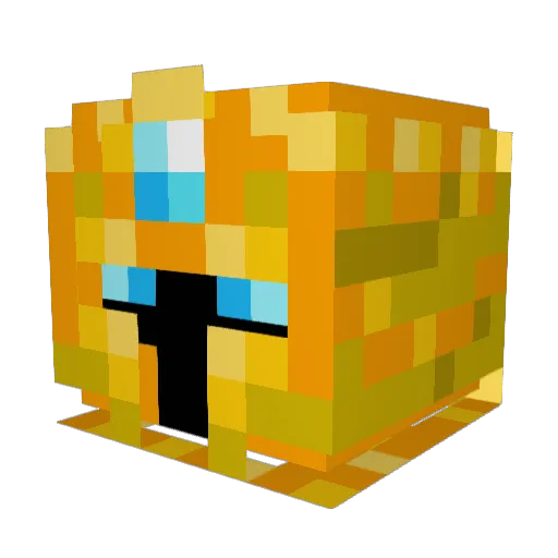 murk117 Minecraft avatar head, 3D render