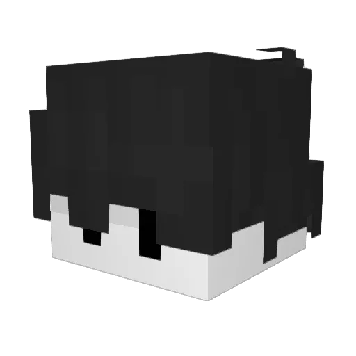 murkerlurker Minecraft avatar head, 3D render