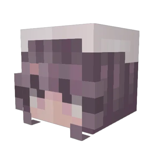 murkyphantom Minecraft avatar head, 3D render