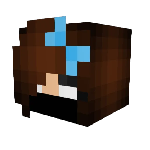 murmee1111 Minecraft avatar head, 3D render