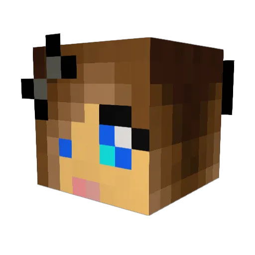 murmel662 Minecraft avatar head, 3D render