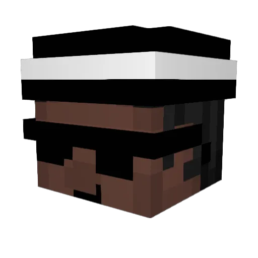 murmeli1515 Minecraft avatar head, 3D render