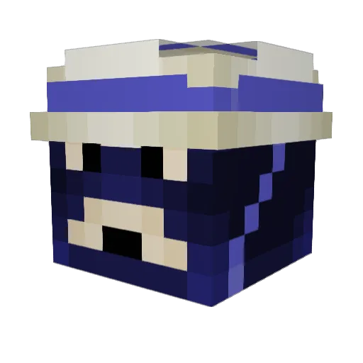 murphy192 Minecraft avatar head, 3D render