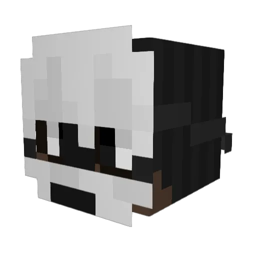 murphyc321 Minecraft avatar head, 3D render