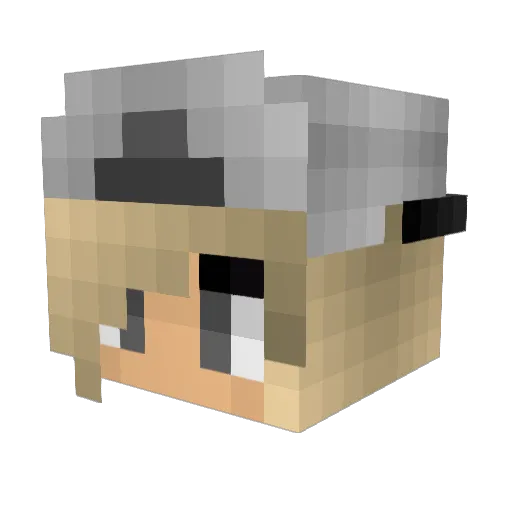 murphykids09 Minecraft avatar head, 3D render