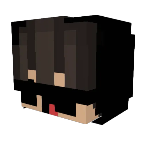 murranik Minecraft avatar head, 3D render