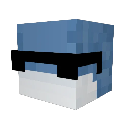 murxoq_ Minecraft avatar head, 3D render
