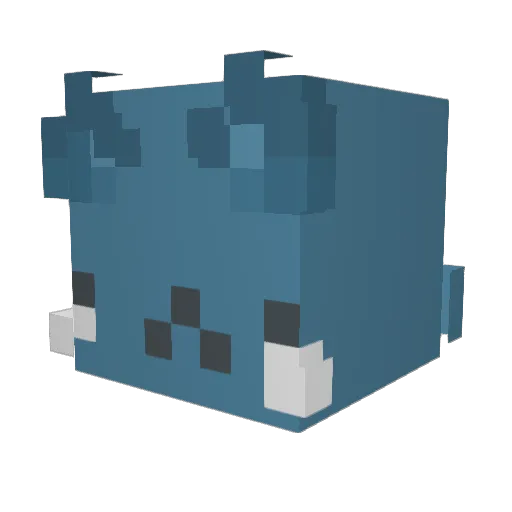 mushenga2 Minecraft avatar head, 3D render