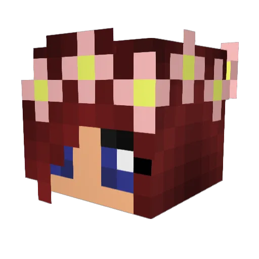 music_kid06 Minecraft avatar head, 3D render