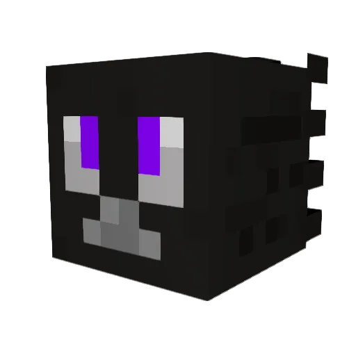 musicalInferno Minecraft avatar head, 3D render