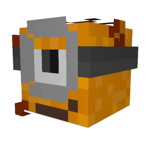 musicmajor26 Minecraft avatar head, 3D render