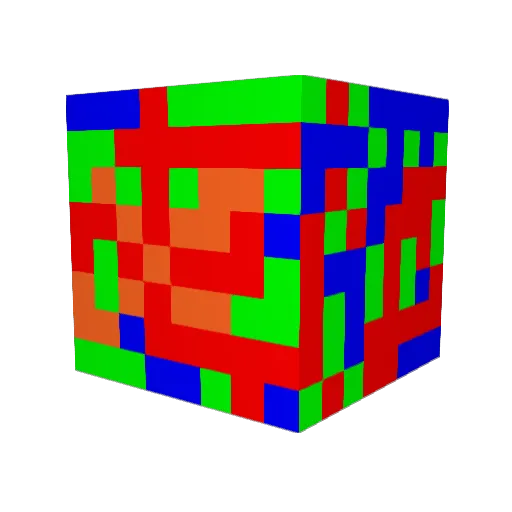 musik218 Minecraft avatar head, 3D render