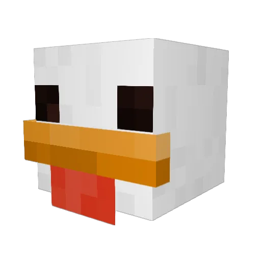 musse477 Minecraft avatar head, 3D render