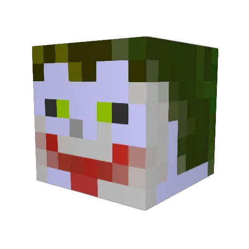 mustardisbadd Minecraft avatar head, 3D render