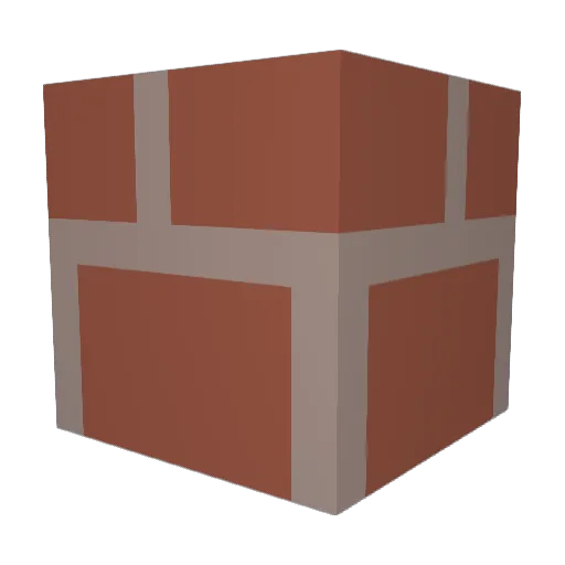 muurtje Minecraft avatar head, 3D render
