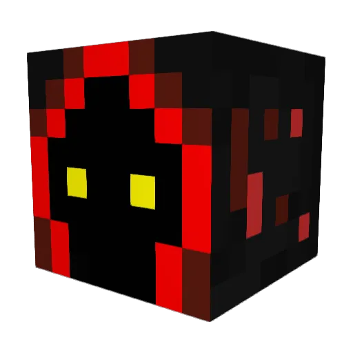 muuuuuu1110 Minecraft avatar head, 3D render