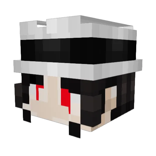 muzanjacksonC4 Minecraft avatar head, 3D render