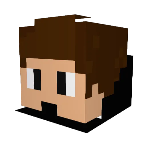 mvg123457 Minecraft avatar head, 3D render