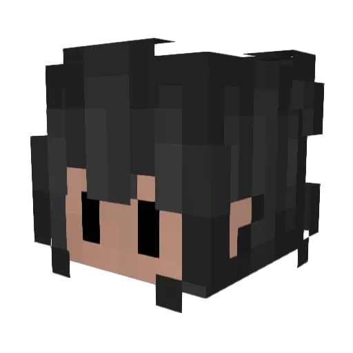 mvii33 Minecraft avatar head, 3D render
