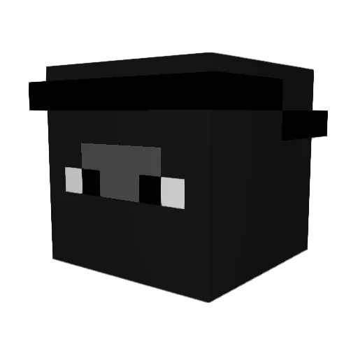 mvkiel Minecraft avatar head, 3D render