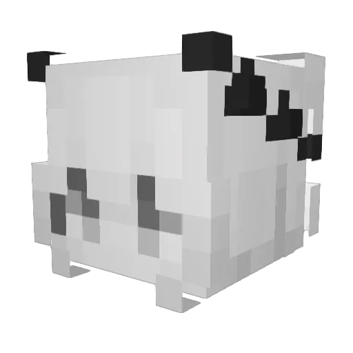 mvlay Minecraft avatar head, 3D render