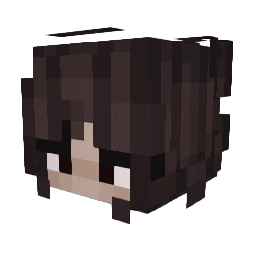 mvntyoon Minecraft avatar head, 3D render