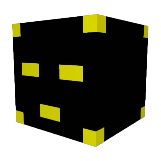 mvp3nte Minecraft avatar head, 3D render